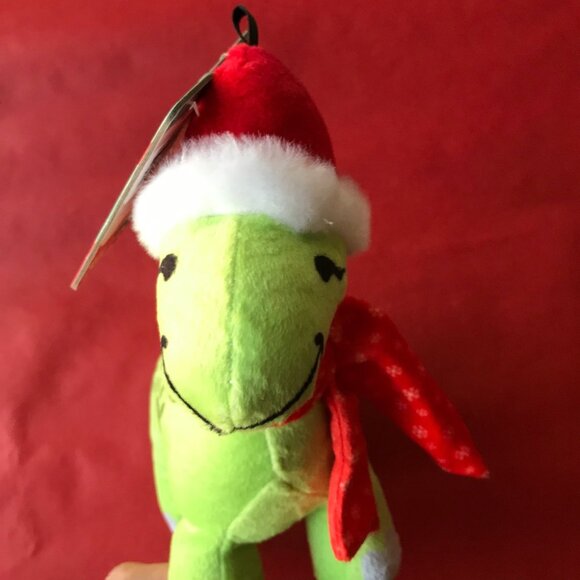 Snug Arooz Christmas/Holiday Stego Claus Dinosaur Crinkle/Squeaky 10X 8'' - Picture 5 of 5